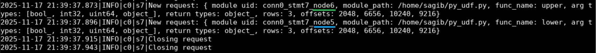 Python Module Logs Example